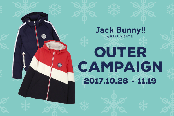 Jack Bunny!! by PEARLY GATES アウターキャンペーン