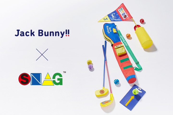 Jack Bunny!!からオリジナルバージョンのSNAG GOLFセットが登場!