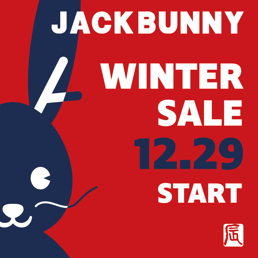 〈Jack Bunny!!〉WINTER SALE START!