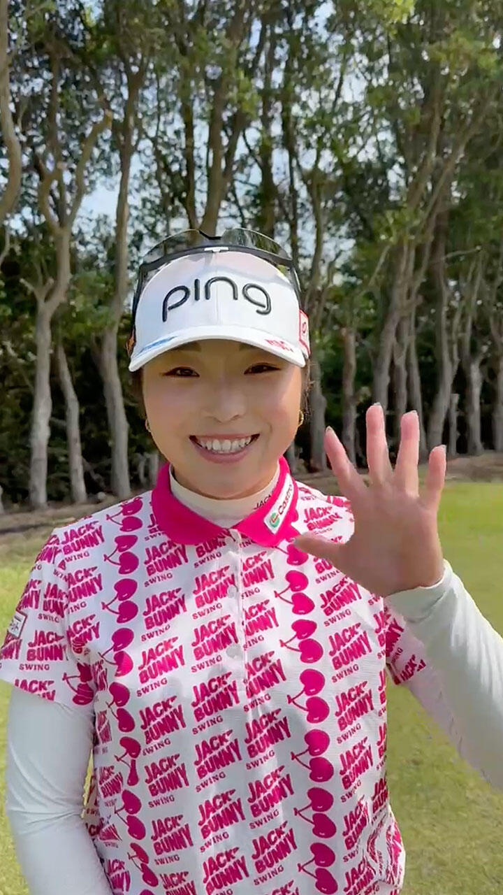 佐久間朱莉プロ ブリヂストンレディスオープンで優勝!!｜News｜Jack